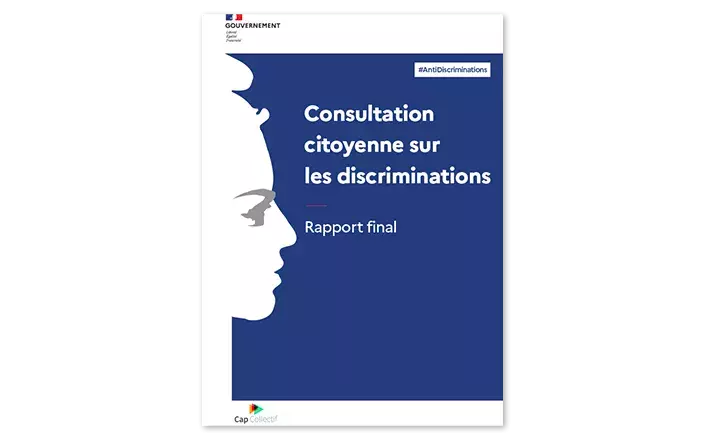 Consultation citoyenne sur les discriminations