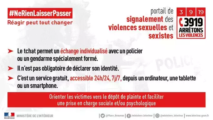 3919, arrêtons les violences : ne rien laisser passer, réagir peut tout changer